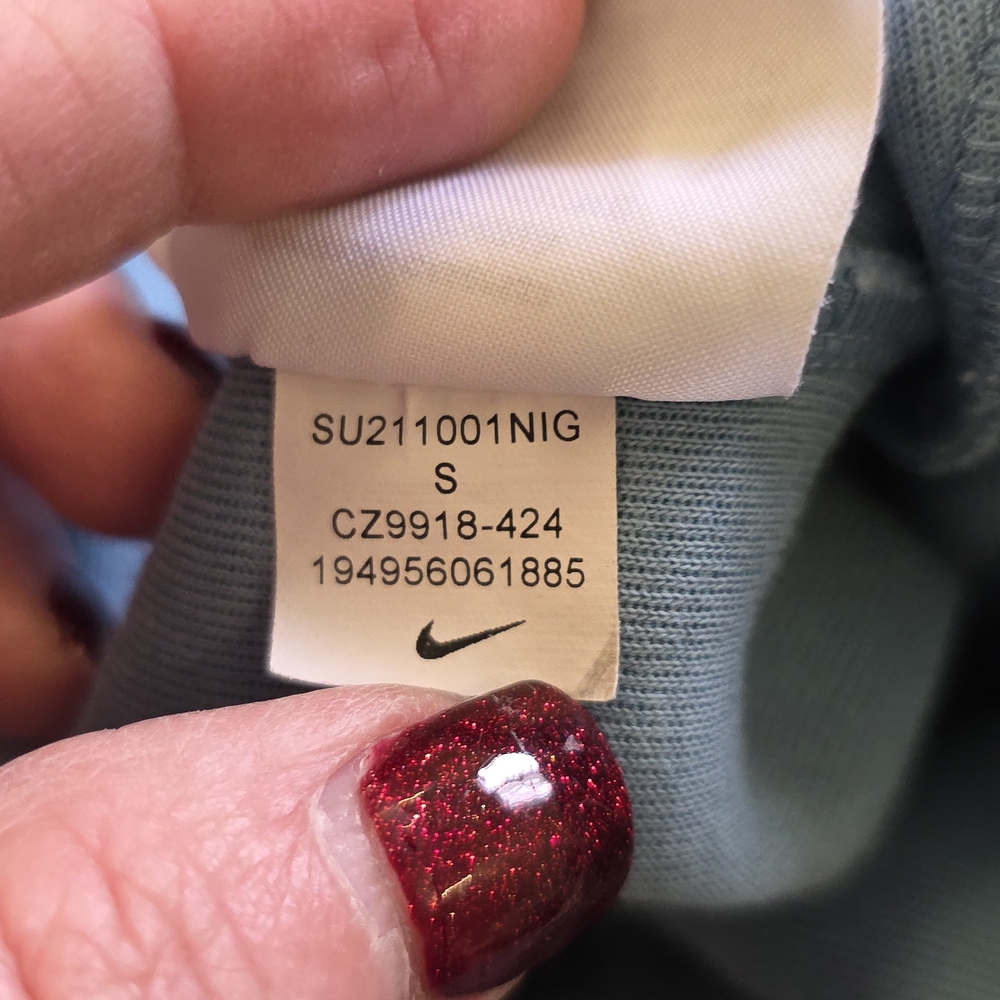 Nike Tech Fleece Joggers Men’s Small Blue Zip Pocket Sweatpants - Picture 7 of 12